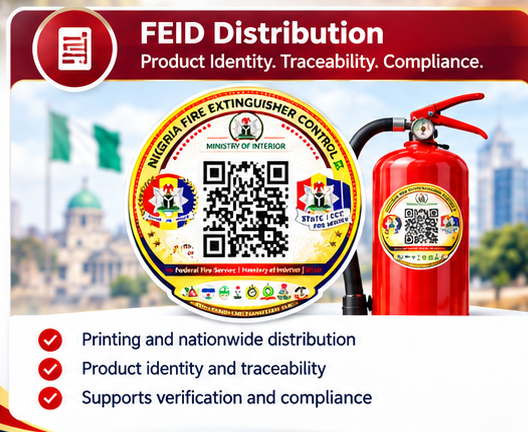 FEID production, distribution and verification visual
